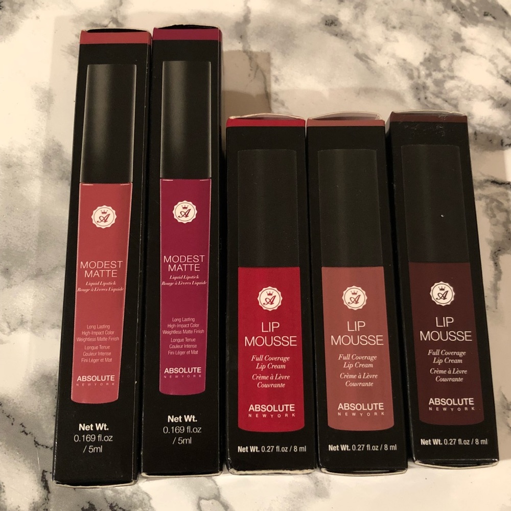 Absolute New York Matte Liquid Lipstick & Mousse